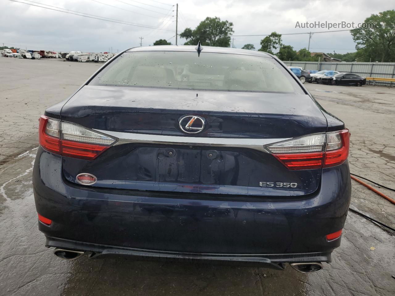 2016 Lexus Es 350 Blue vin: JTHBK1GG0G2213832