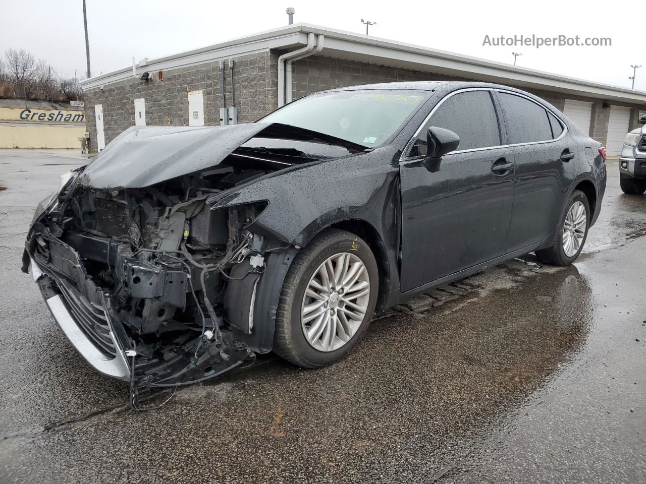 2016 Lexus Es 350 Черный vin: JTHBK1GG0G2216665