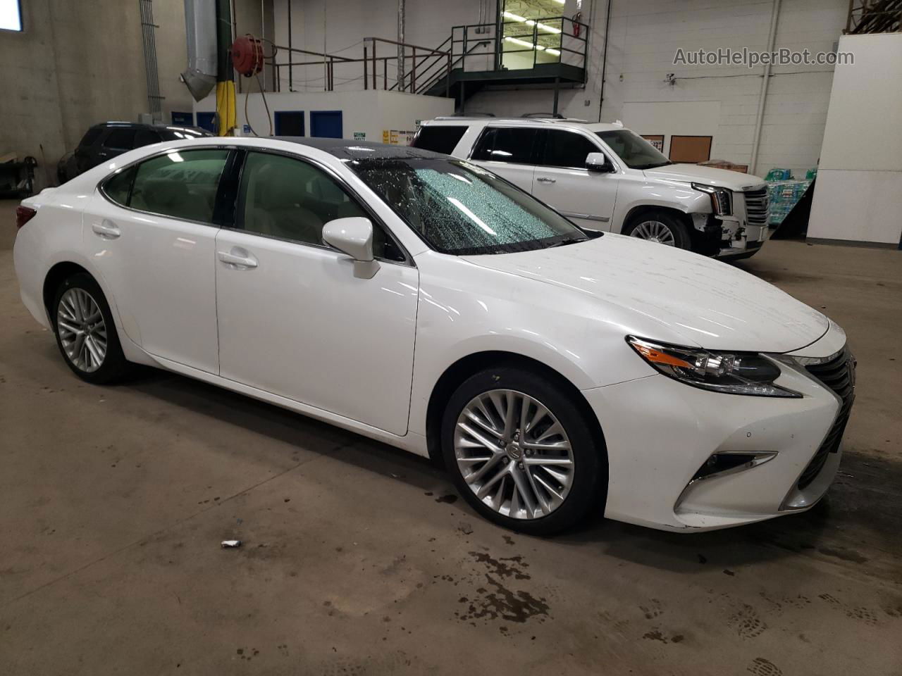 2016 Lexus Es 350 White vin: JTHBK1GG0G2243686