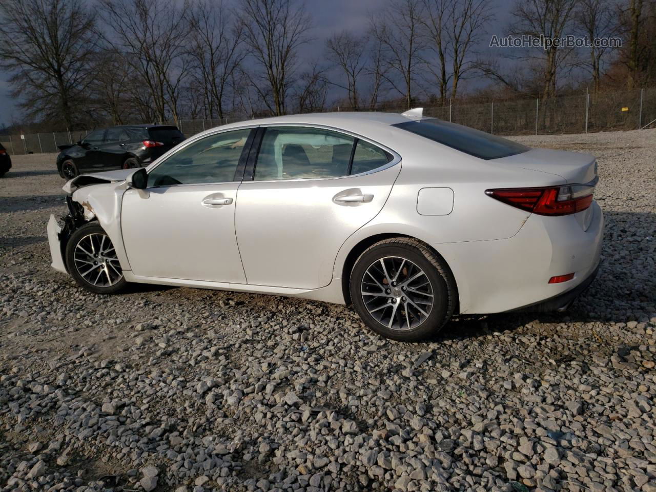 2017 Lexus Es 350 White vin: JTHBK1GG0H2247660