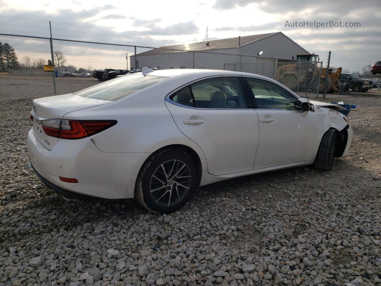 2017 Lexus Es 350 White vin: JTHBK1GG0H2247660