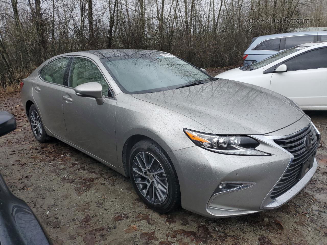 2017 Lexus Es 350 Gray vin: JTHBK1GG0H2249375