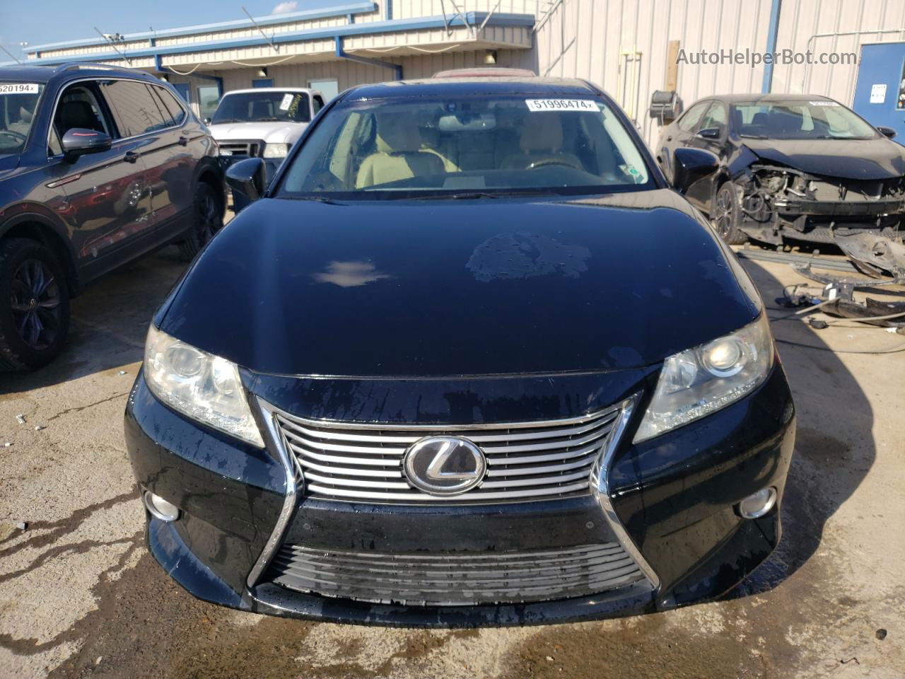 2013 Lexus Es 350 Black vin: JTHBK1GG1D2008032