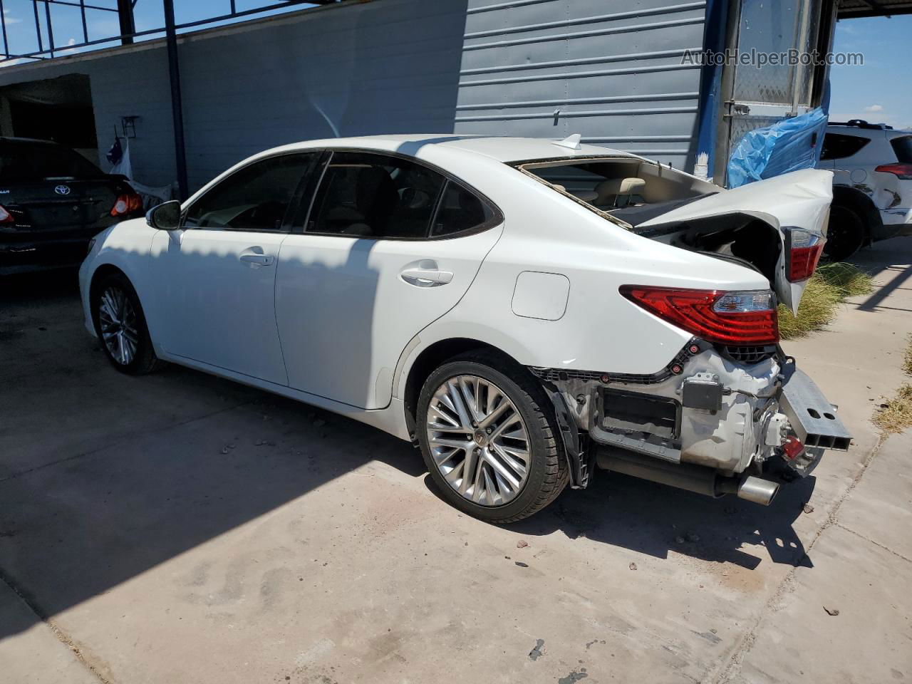 2013 Lexus Es 350 White vin: JTHBK1GG1D2013652