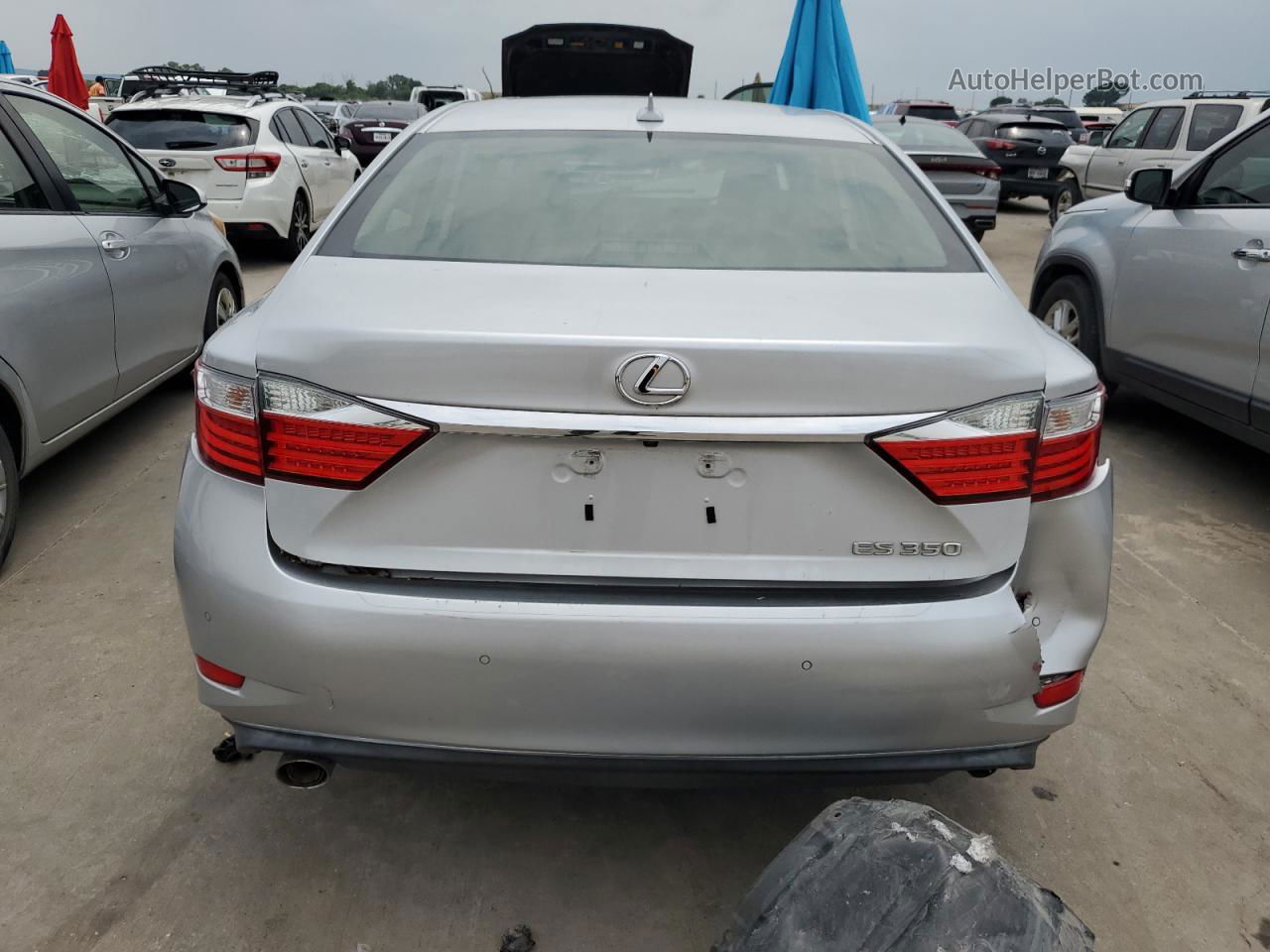 2013 Lexus Es 350 Silver vin: JTHBK1GG1D2035652