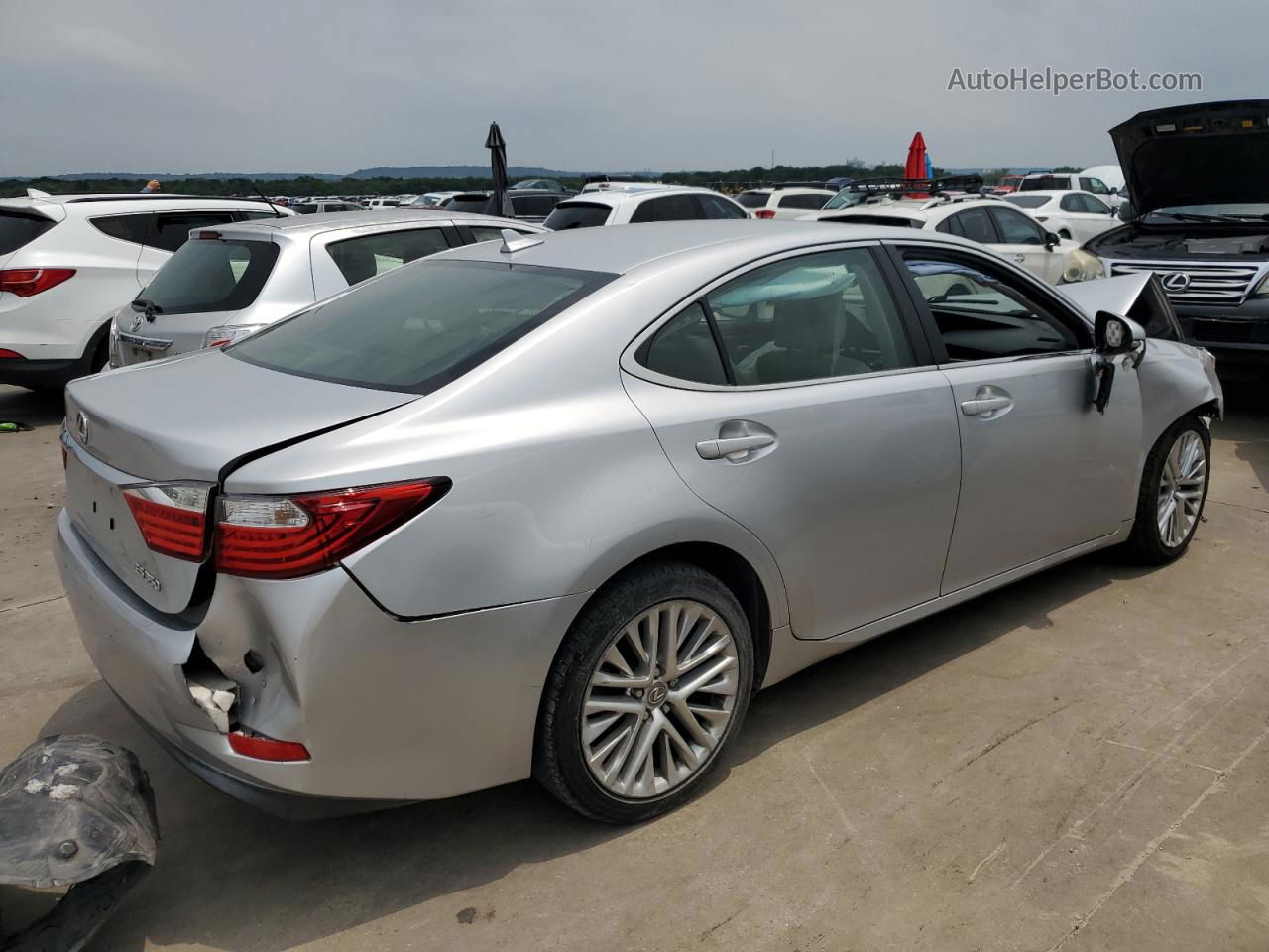 2013 Lexus Es 350 Silver vin: JTHBK1GG1D2035652