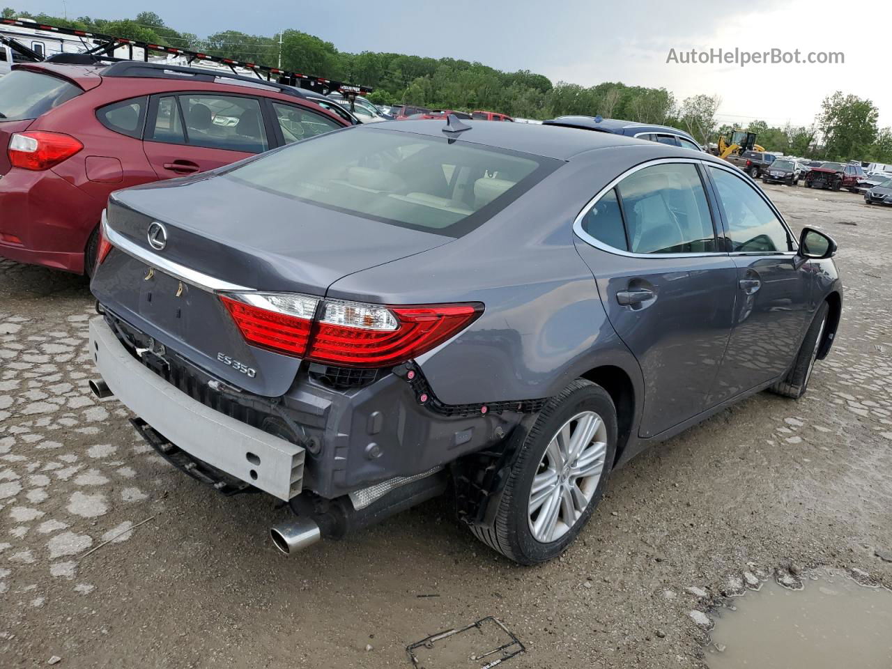 2013 Lexus Es 350 Gray vin: JTHBK1GG1D2041032