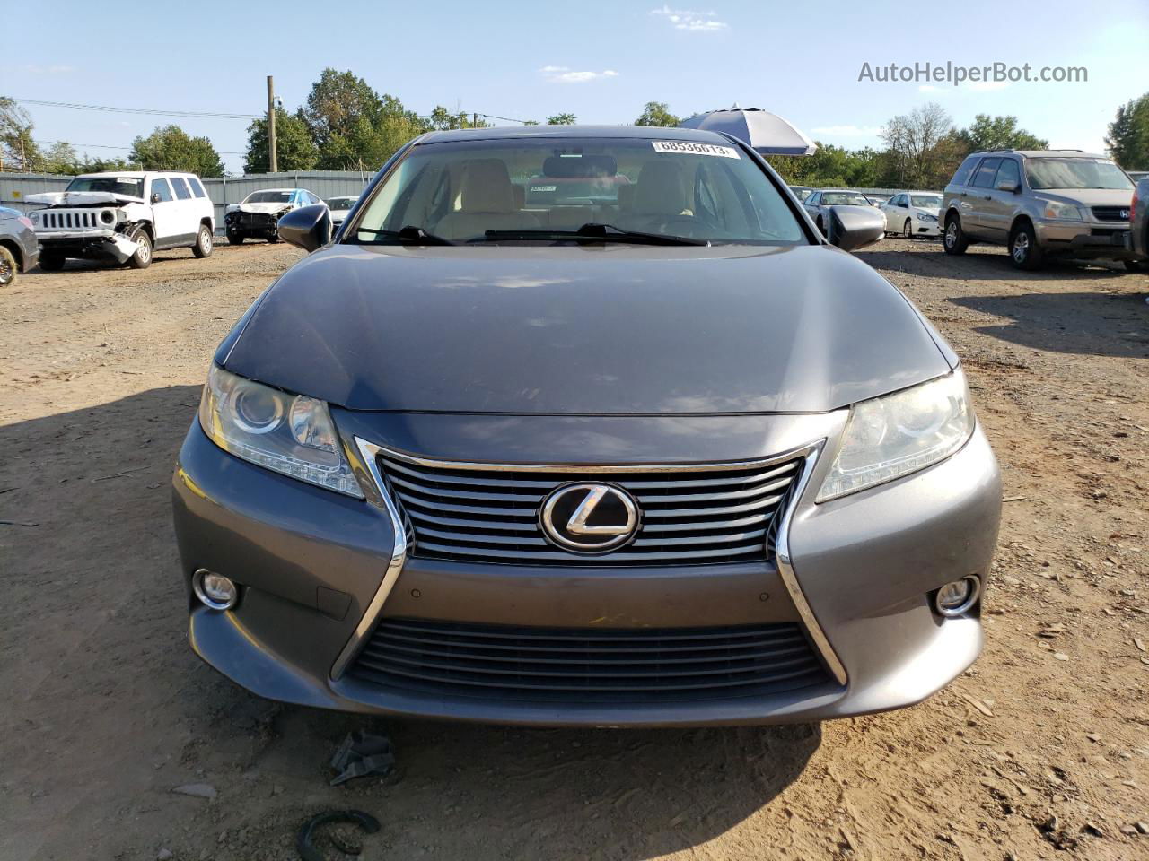 2014 Lexus Es 350 Gray vin: JTHBK1GG1E2084495