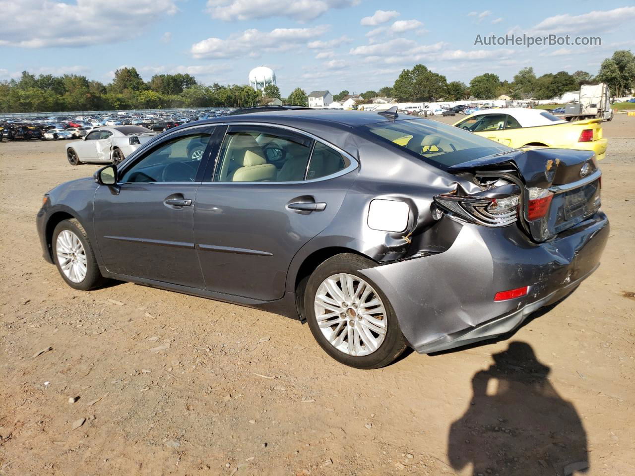 2014 Lexus Es 350 Gray vin: JTHBK1GG1E2084495