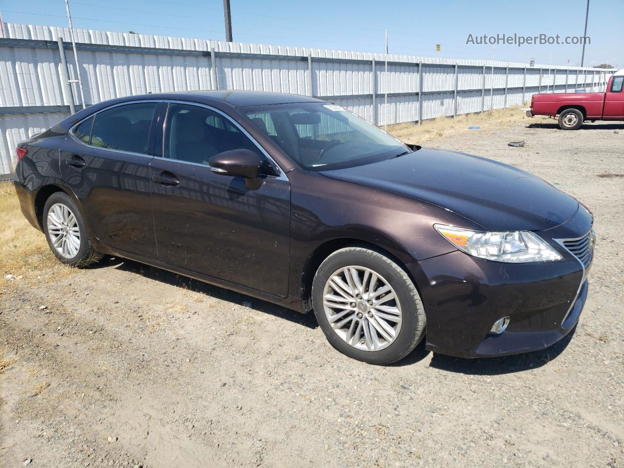 2014 Lexus Es 350 Brown vin: JTHBK1GG1E2087395