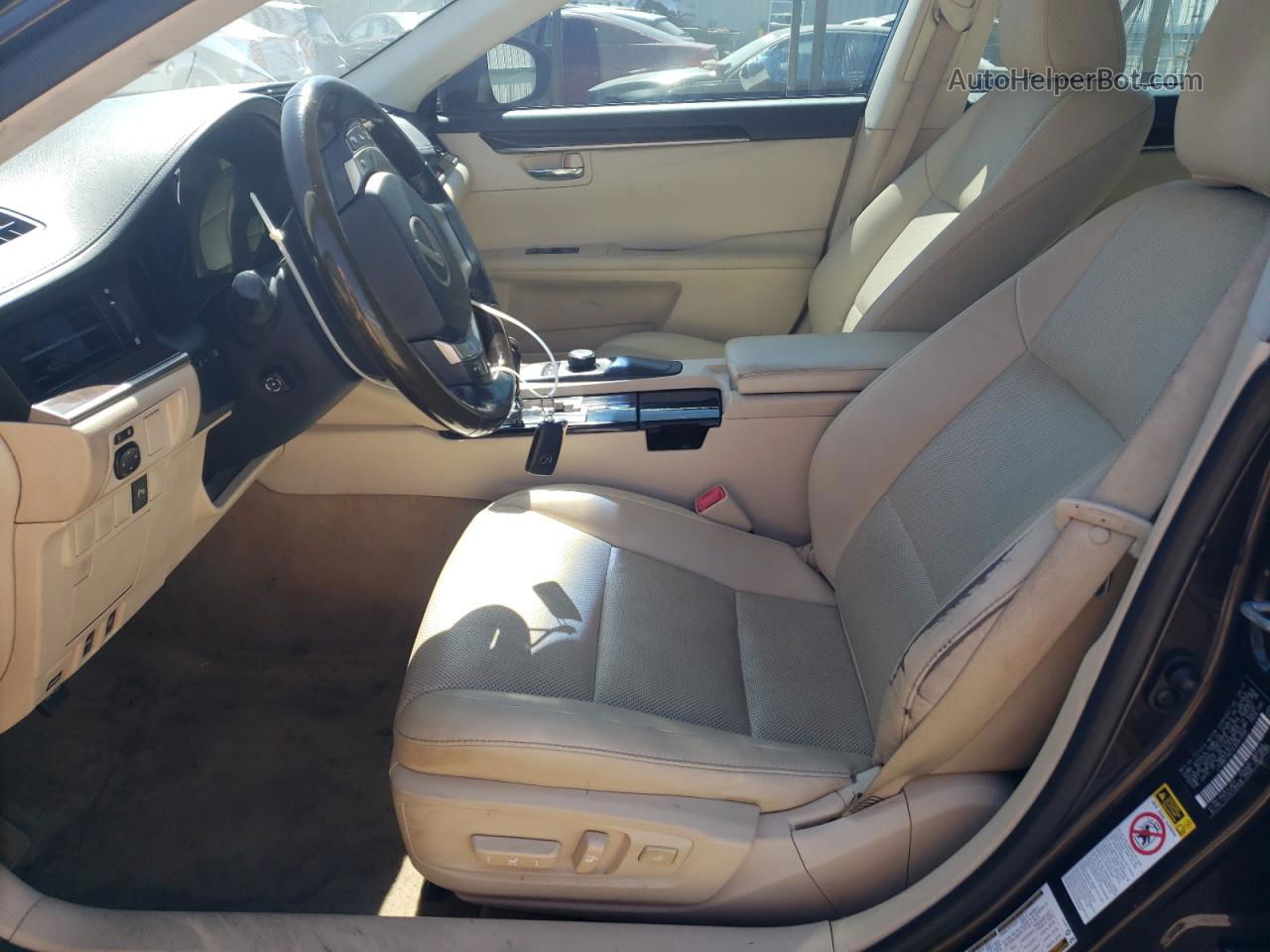 2014 Lexus Es 350 Brown vin: JTHBK1GG1E2087395