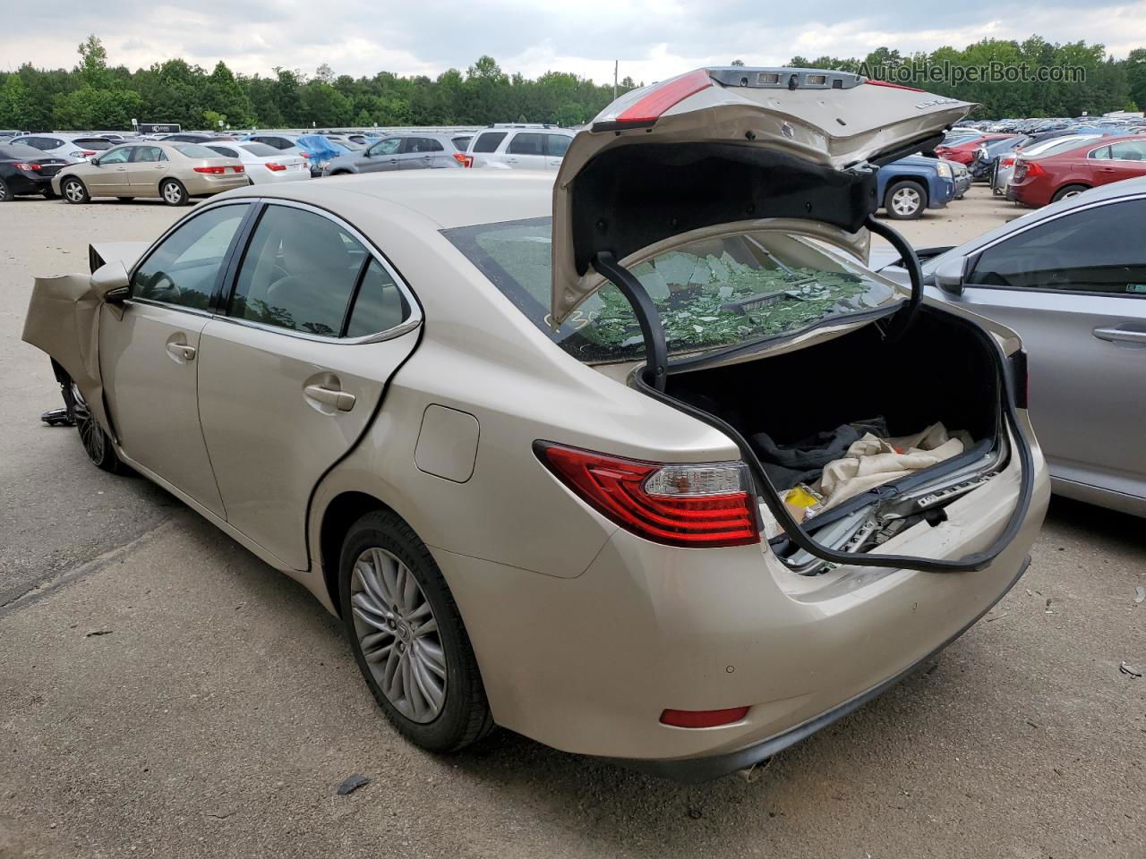 2014 Lexus Es 350 Tan vin: JTHBK1GG1E2091463