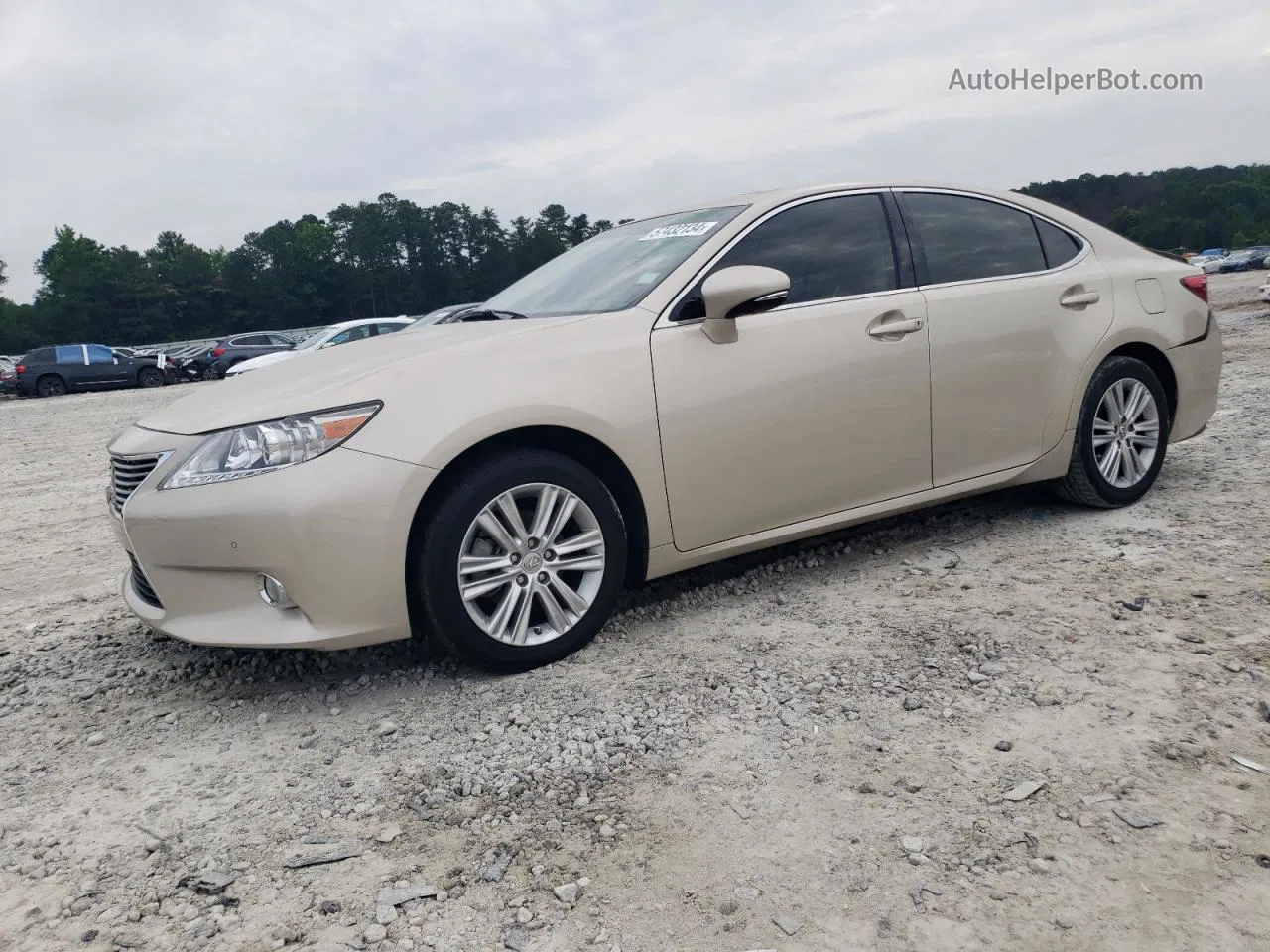 2014 Lexus Es 350 Beige vin: JTHBK1GG1E2102994