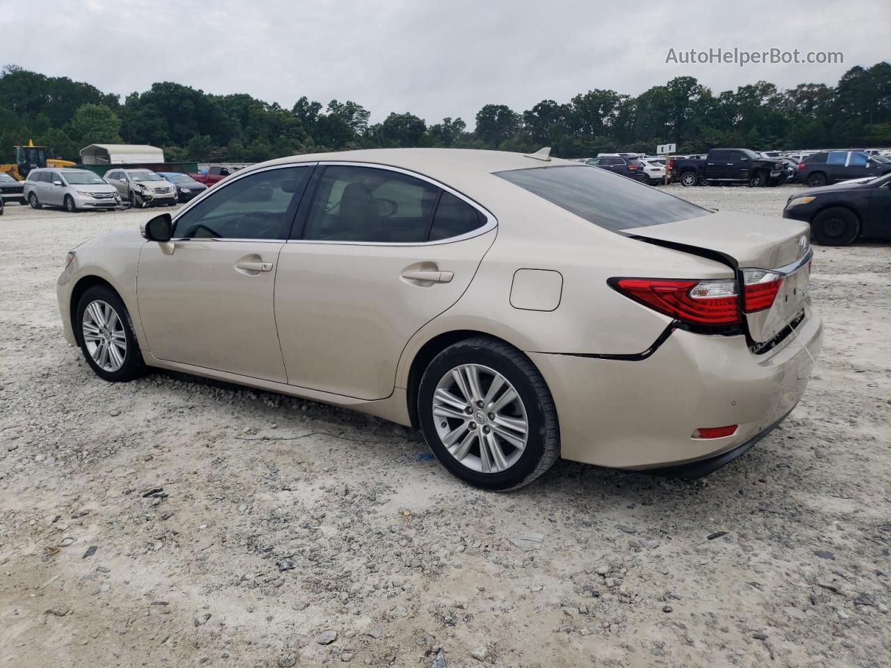 2014 Lexus Es 350 Beige vin: JTHBK1GG1E2102994