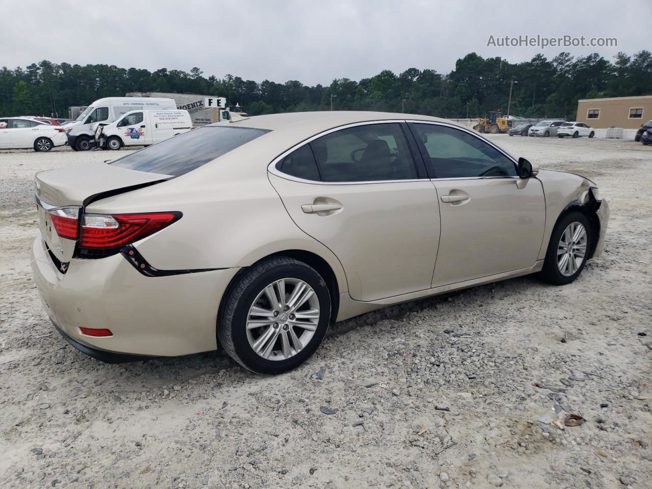 2014 Lexus Es 350 Beige vin: JTHBK1GG1E2102994