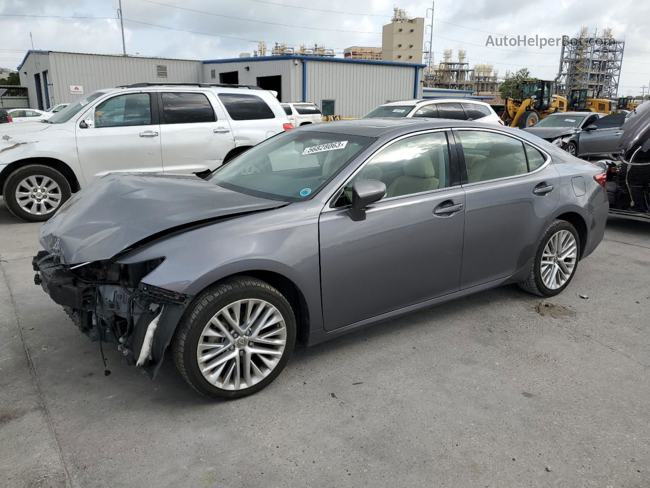 2014 Lexus Es 350 Gray vin: JTHBK1GG1E2106186