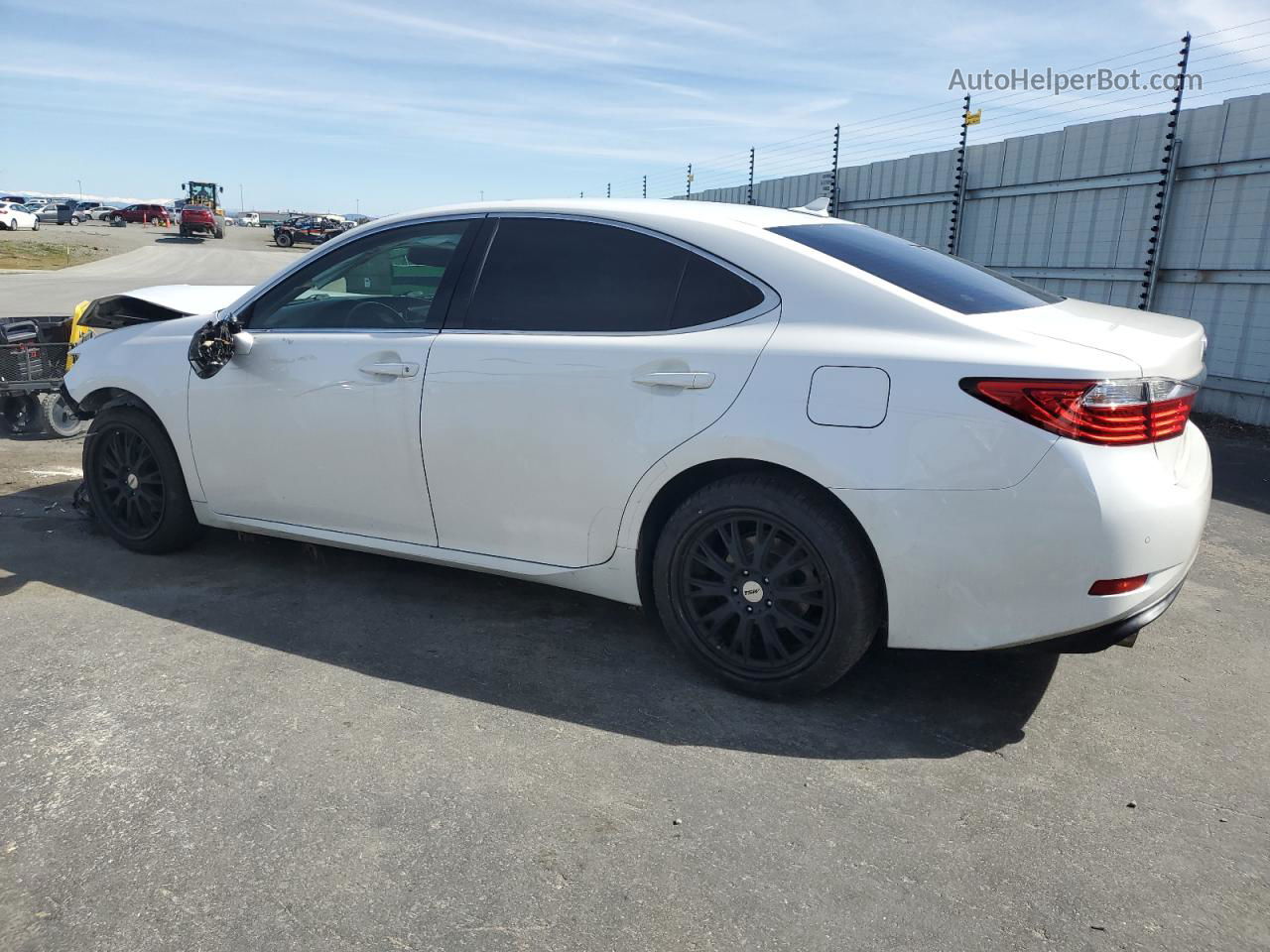 2014 Lexus Es 350 White vin: JTHBK1GG1E2121349