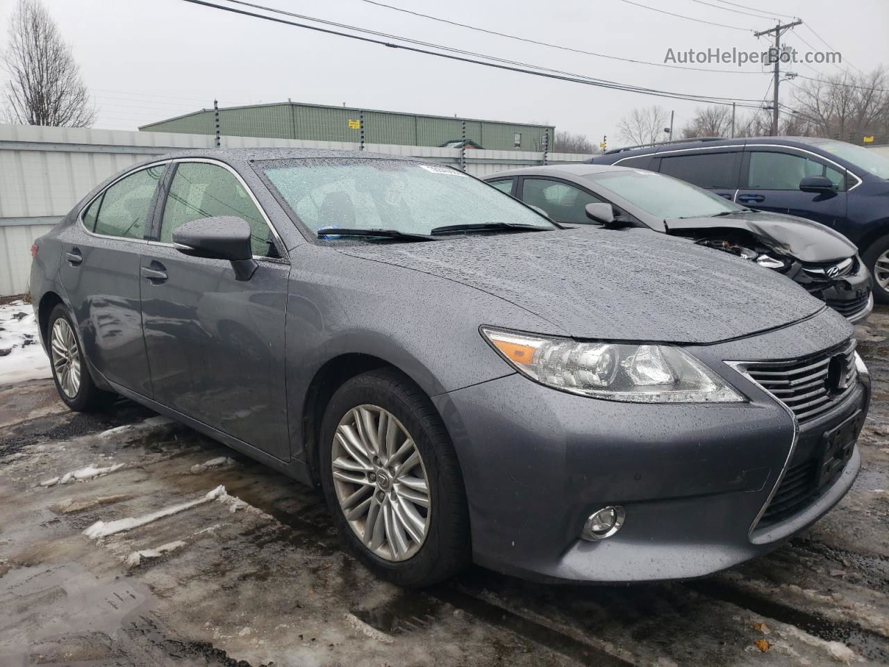 2014 Lexus Es 350 Gray vin: JTHBK1GG1E2136076