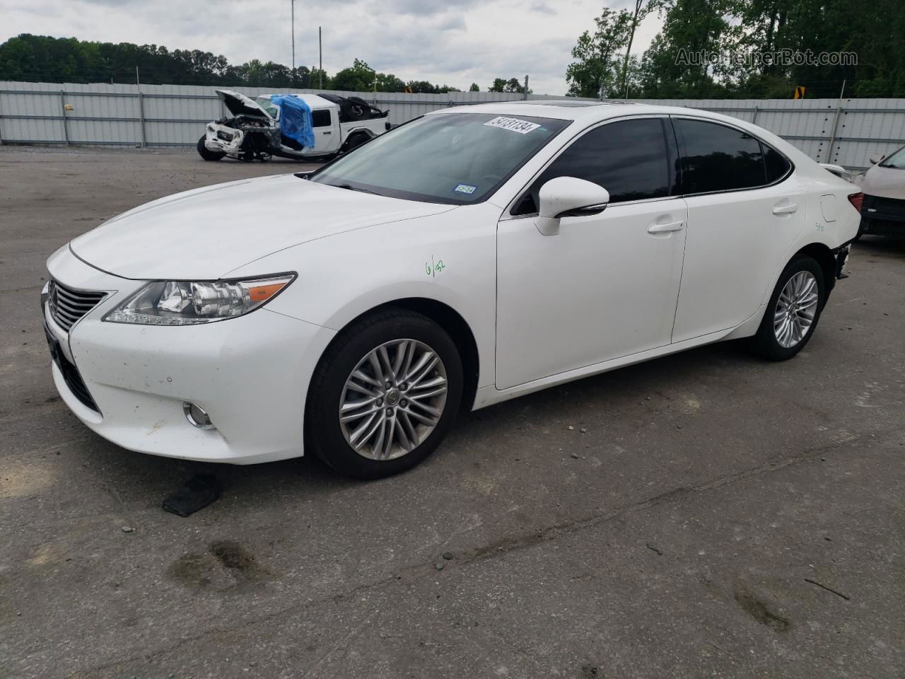 2014 Lexus Es 350 Белый vin: JTHBK1GG1E2138538