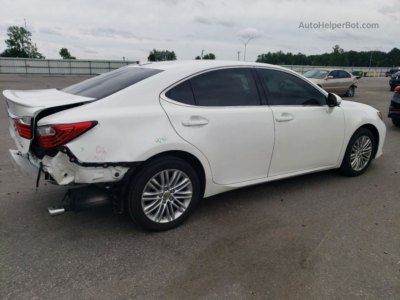 2014 Lexus Es 350 Белый vin: JTHBK1GG1E2138538