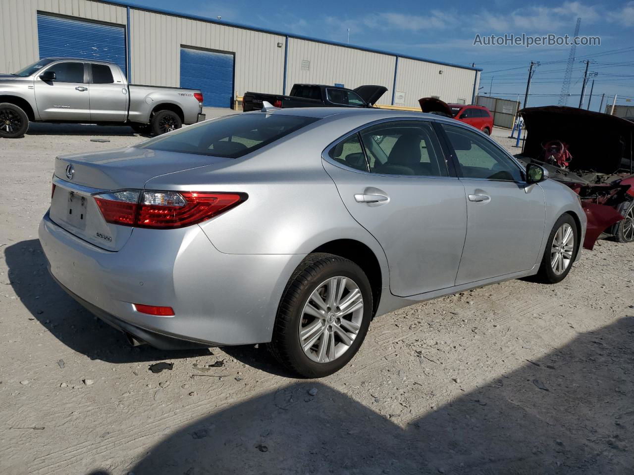 2014 Lexus Es 350 Silver vin: JTHBK1GG1E2148504