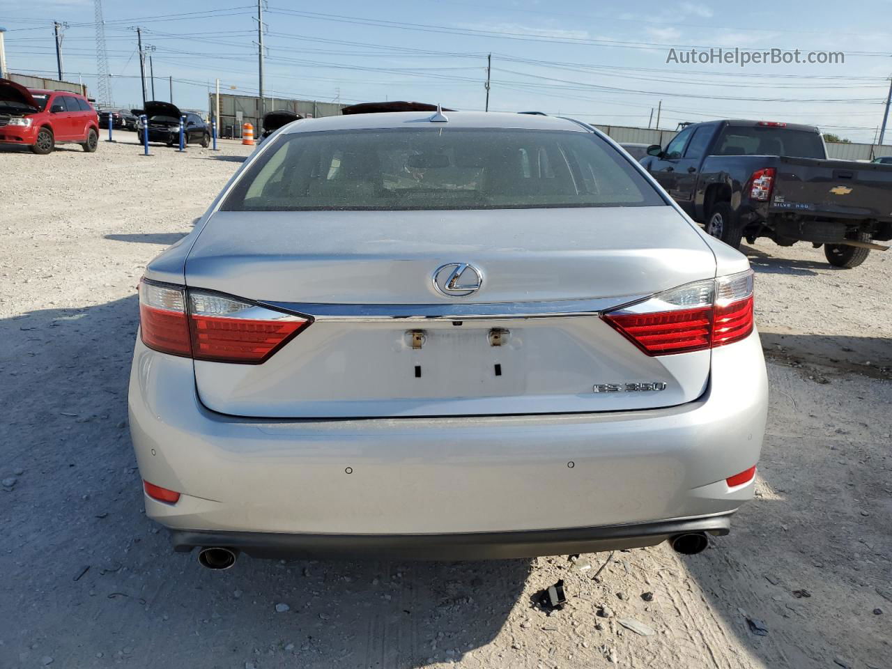 2014 Lexus Es 350 Silver vin: JTHBK1GG1E2148504