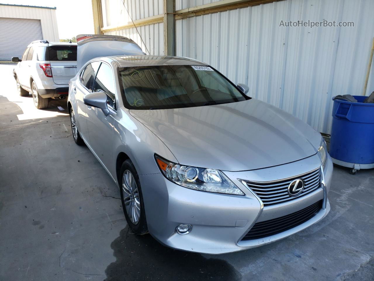 2014 Lexus Es 350 Silver vin: JTHBK1GG1E2149930