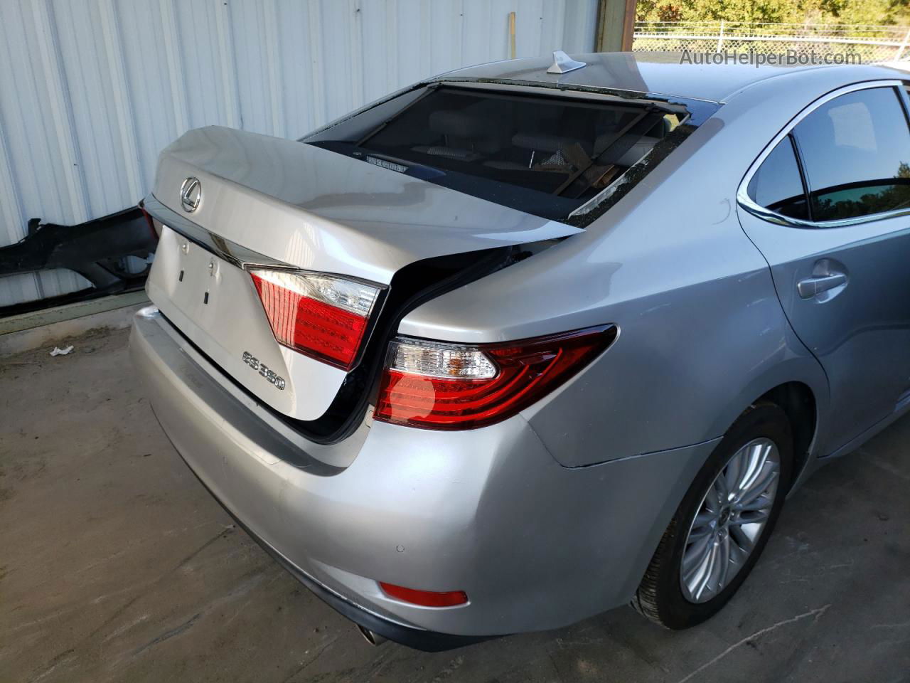 2014 Lexus Es 350 Silver vin: JTHBK1GG1E2149930