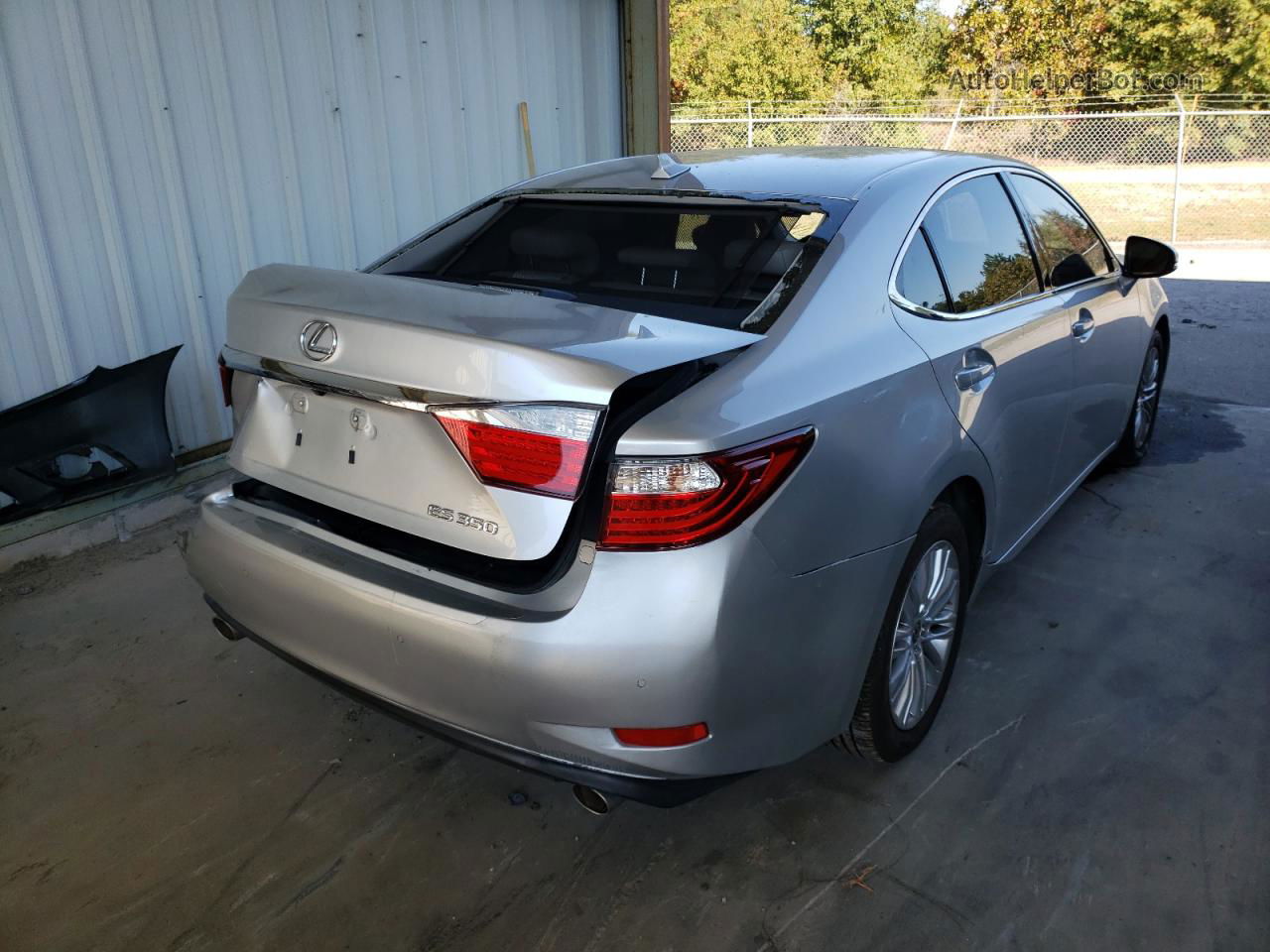 2014 Lexus Es 350 Silver vin: JTHBK1GG1E2149930