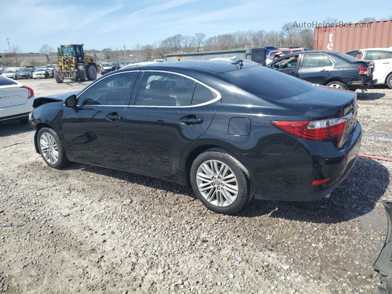 2014 Lexus Es 350 Черный vin: JTHBK1GG1E2151225