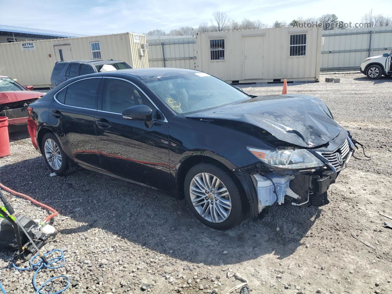 2014 Lexus Es 350 Черный vin: JTHBK1GG1E2151225