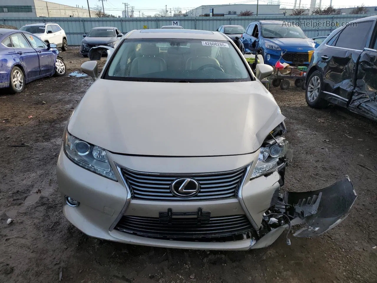 2015 Lexus Es 350 Желто-коричневый vin: JTHBK1GG1F2157687