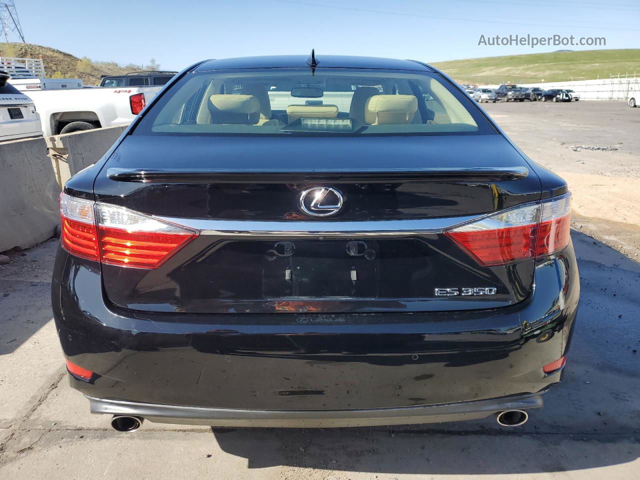 2015 Lexus Es 350 Black vin: JTHBK1GG1F2157883