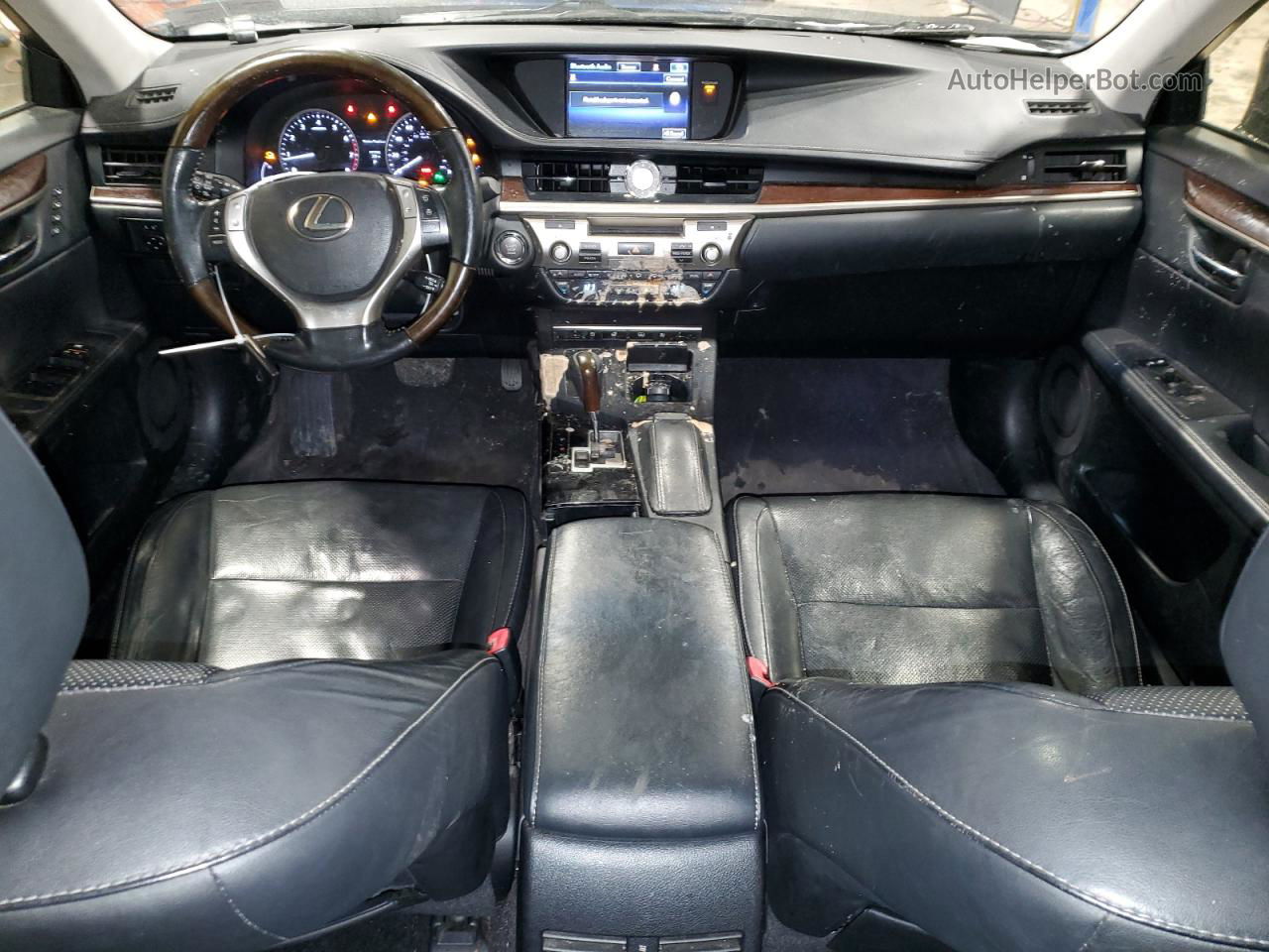 2015 Lexus Es 350 Черный vin: JTHBK1GG1F2162114