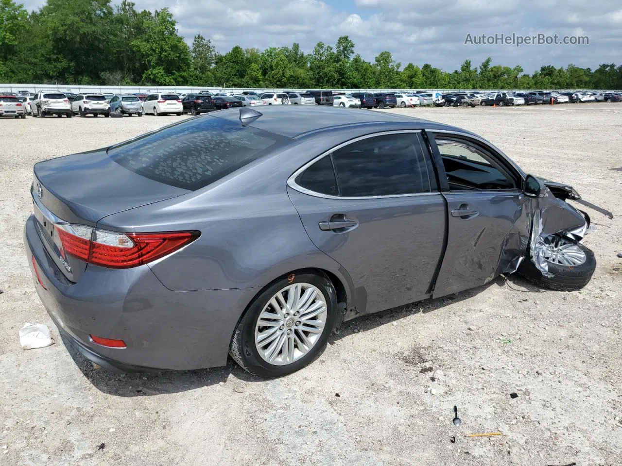 2015 Lexus Es 350 Gray vin: JTHBK1GG1F2167443