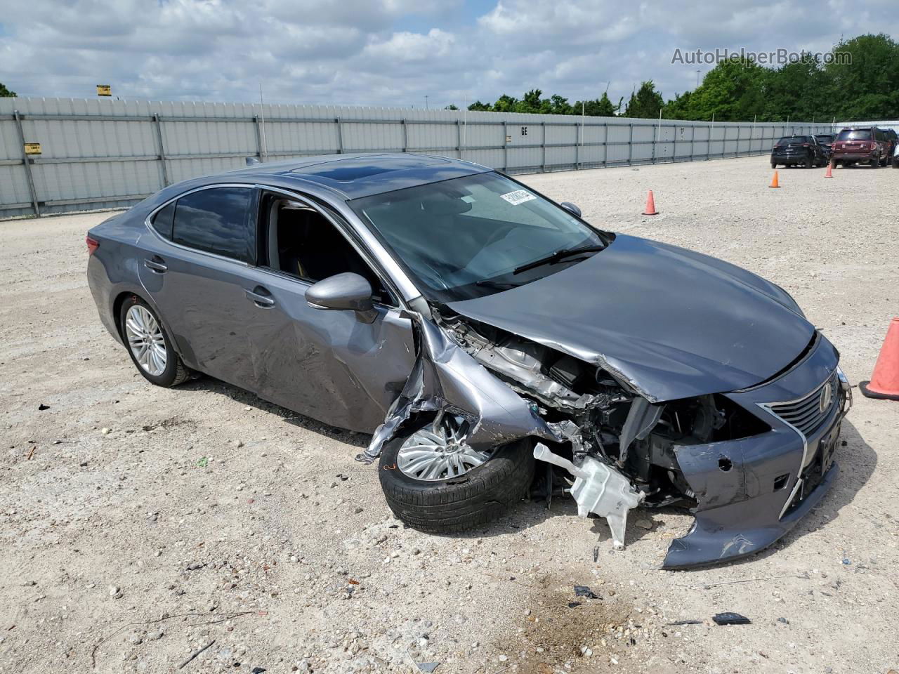 2015 Lexus Es 350 Gray vin: JTHBK1GG1F2167443