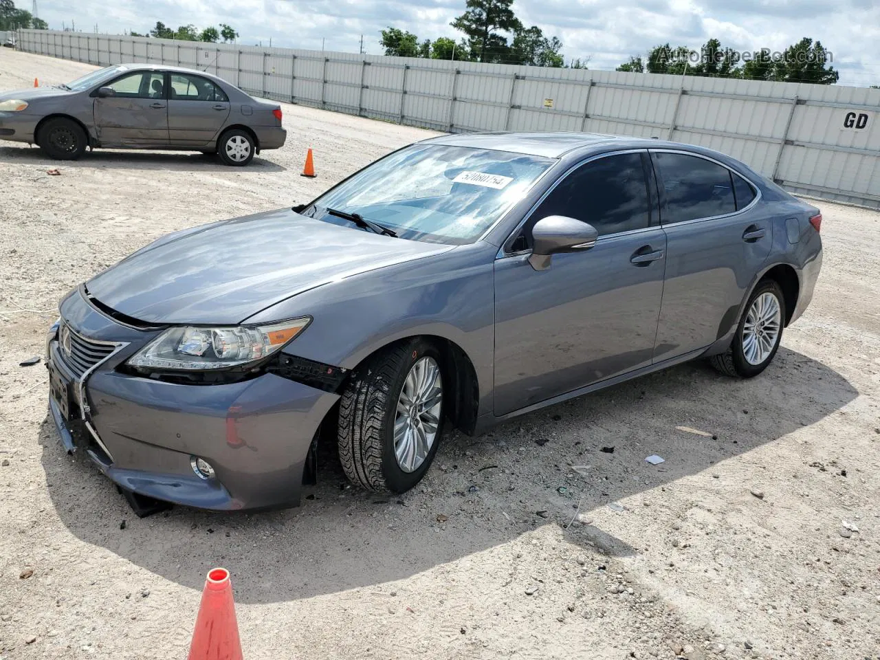 2015 Lexus Es 350 Gray vin: JTHBK1GG1F2167443