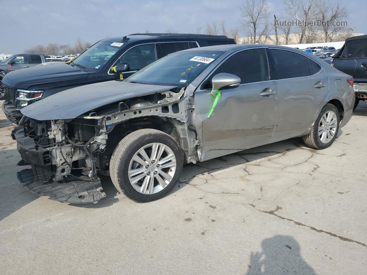 2015 Lexus Es 350 Silver vin: JTHBK1GG1F2177163