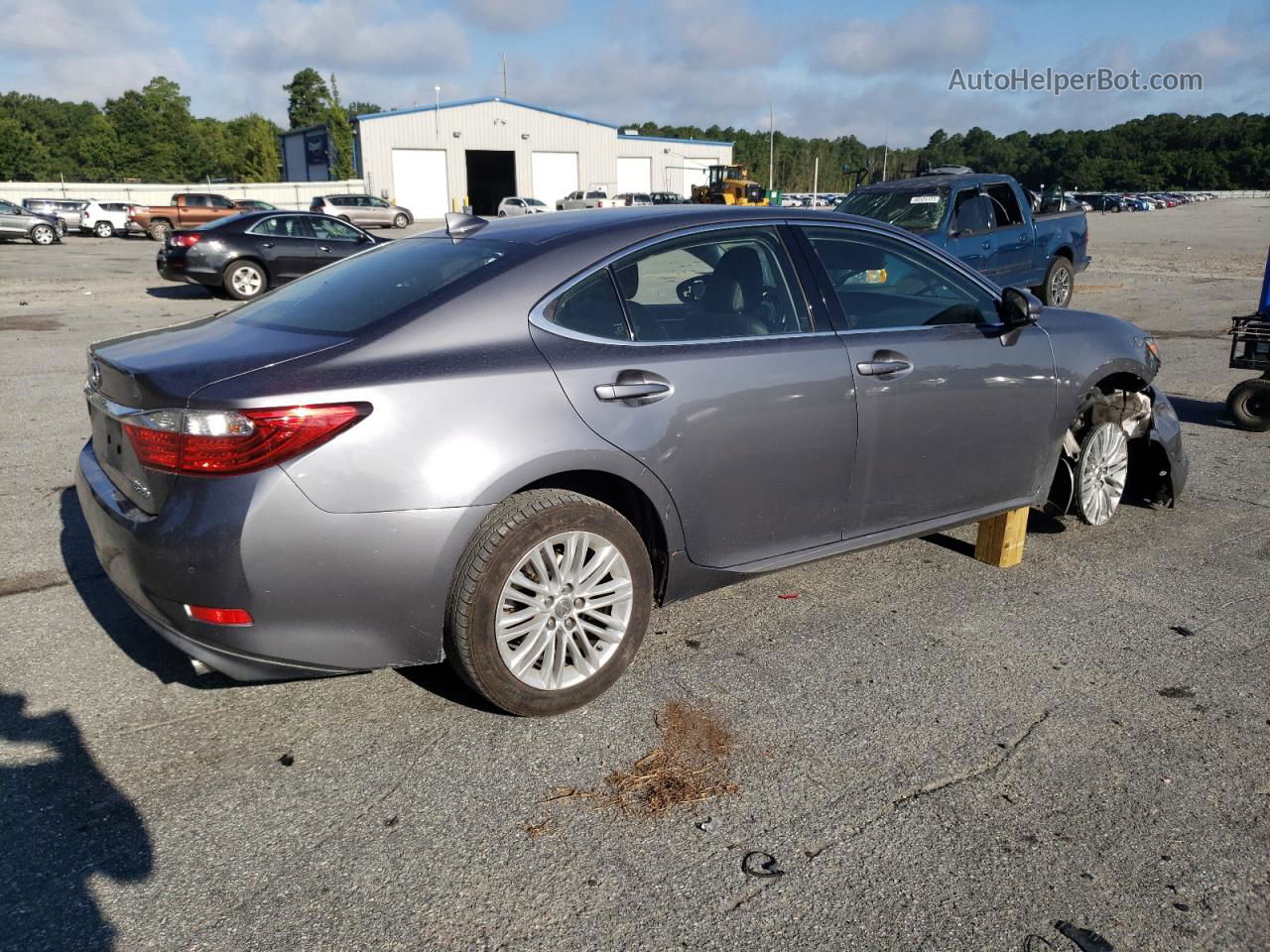 2015 Lexus Es 350 Gray vin: JTHBK1GG1F2180709