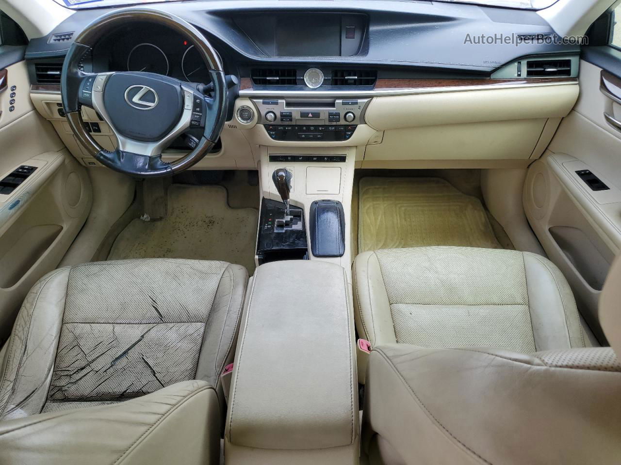 2015 Lexus Es 350 Белый vin: JTHBK1GG1F2180841