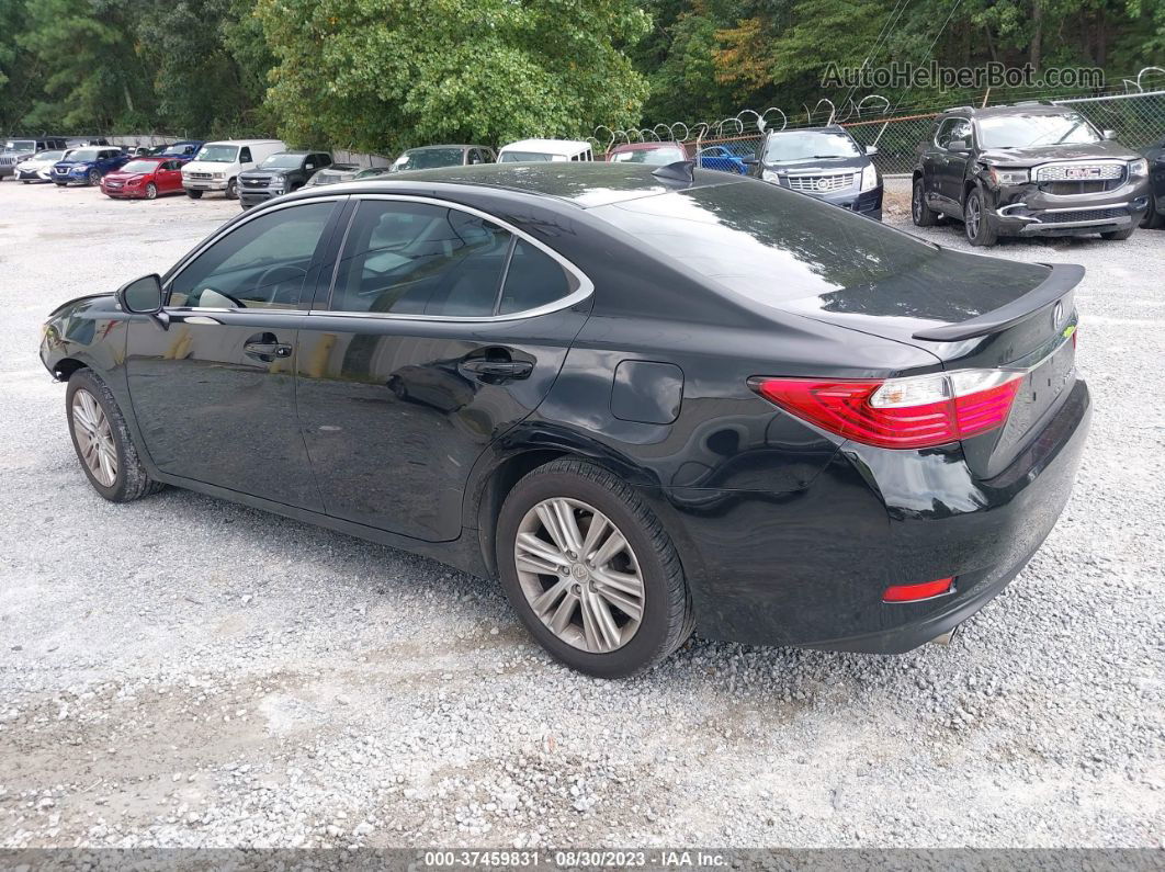 2015 Lexus Es 350   Черный vin: JTHBK1GG1F2184937