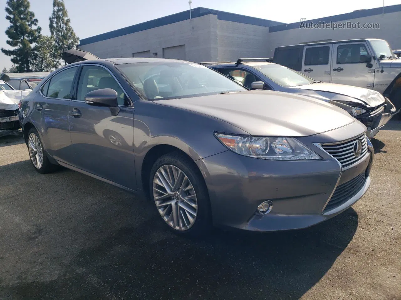 2015 Lexus Es 350 Gray vin: JTHBK1GG1F2186686