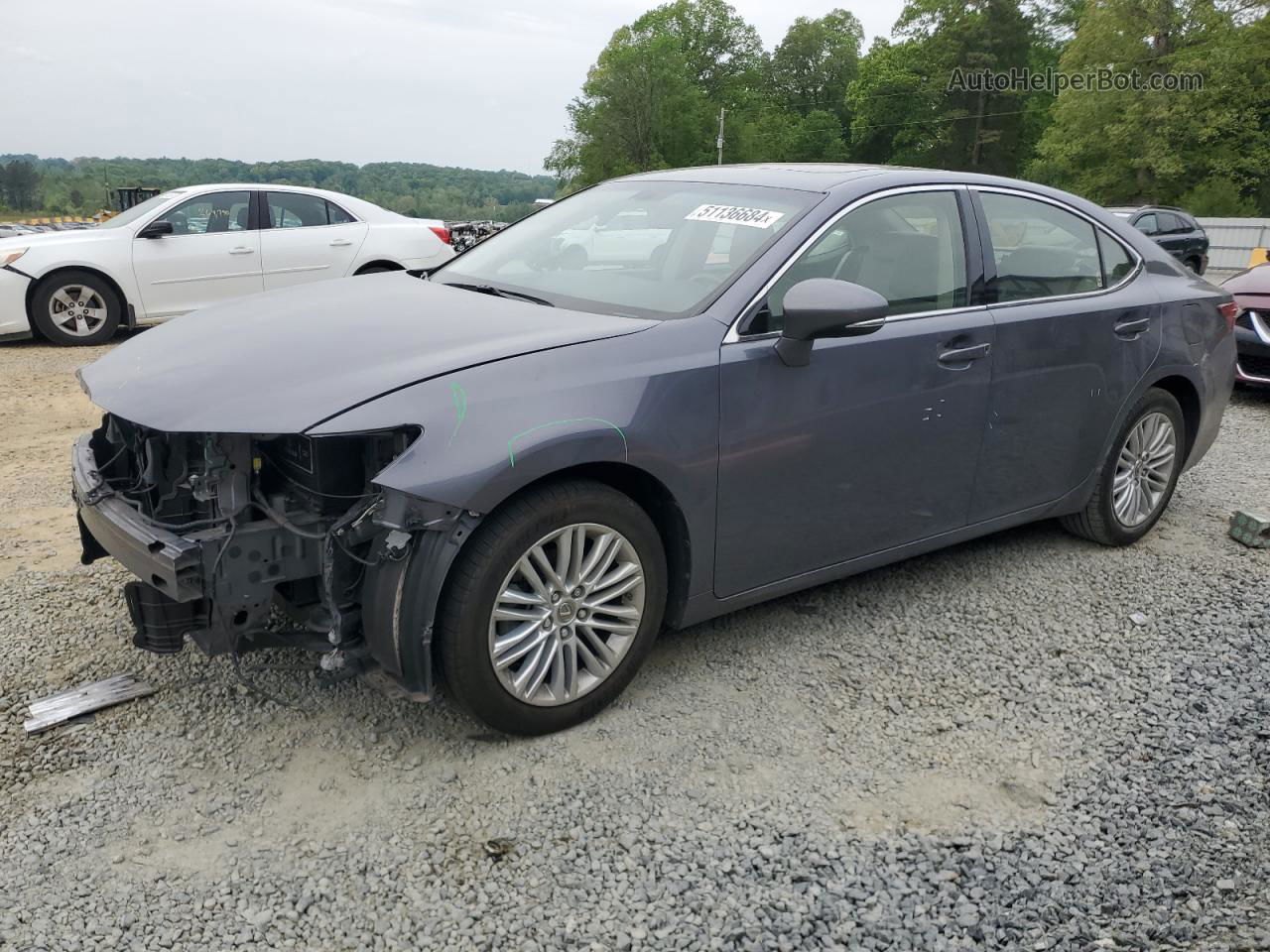 2015 Lexus Es 350 Gray vin: JTHBK1GG1F2186820