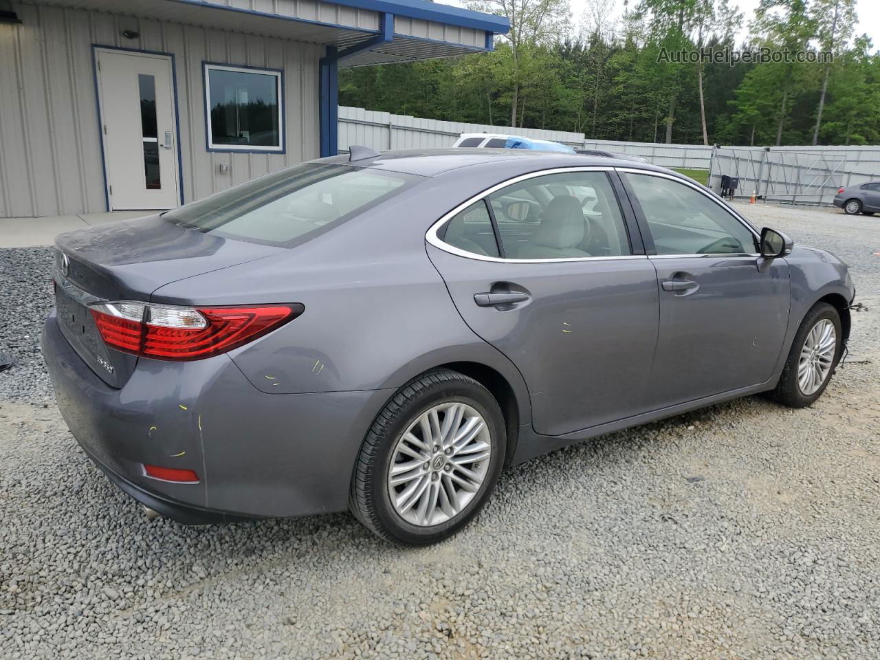 2015 Lexus Es 350 Gray vin: JTHBK1GG1F2186820