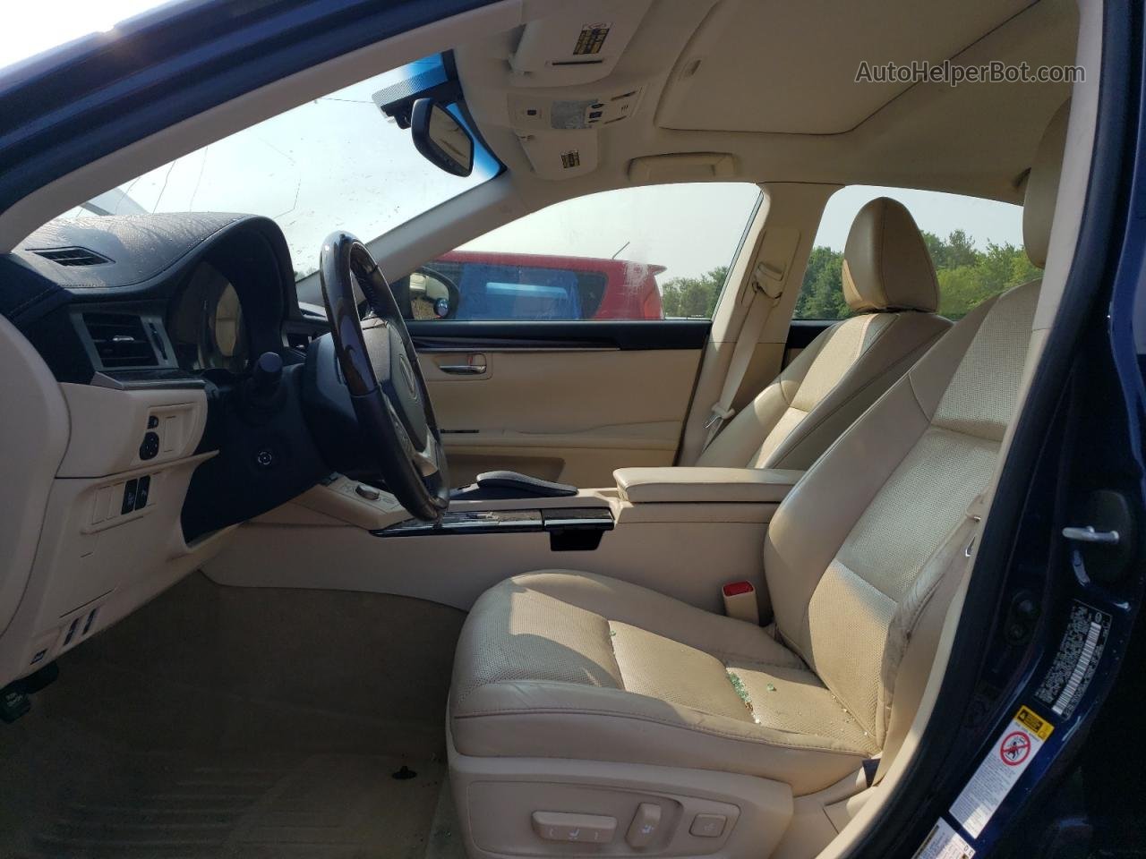 2015 Lexus Es 350 Синий vin: JTHBK1GG1F2188762