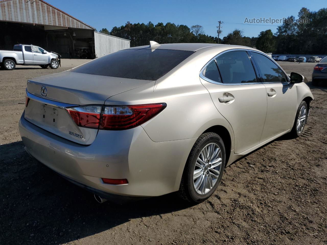 2015 Lexus Es 350 Золотой vin: JTHBK1GG1F2195386