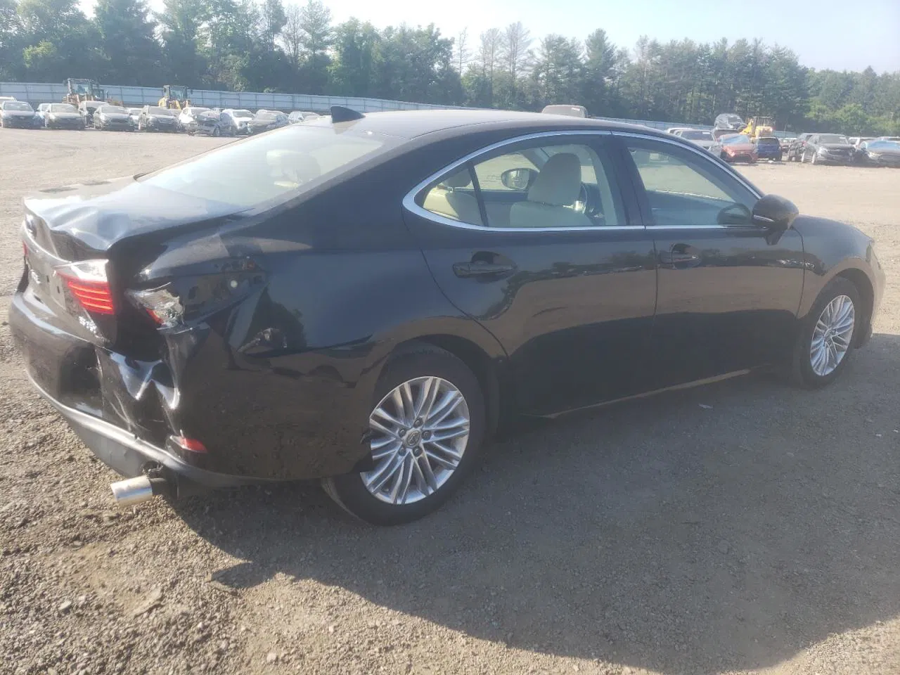 2015 Lexus Es 350 Black vin: JTHBK1GG1F2205981