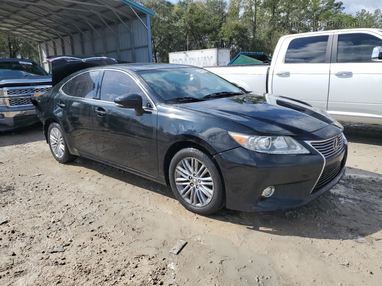 2015 Lexus Es 350 Black vin: JTHBK1GG1F2210372