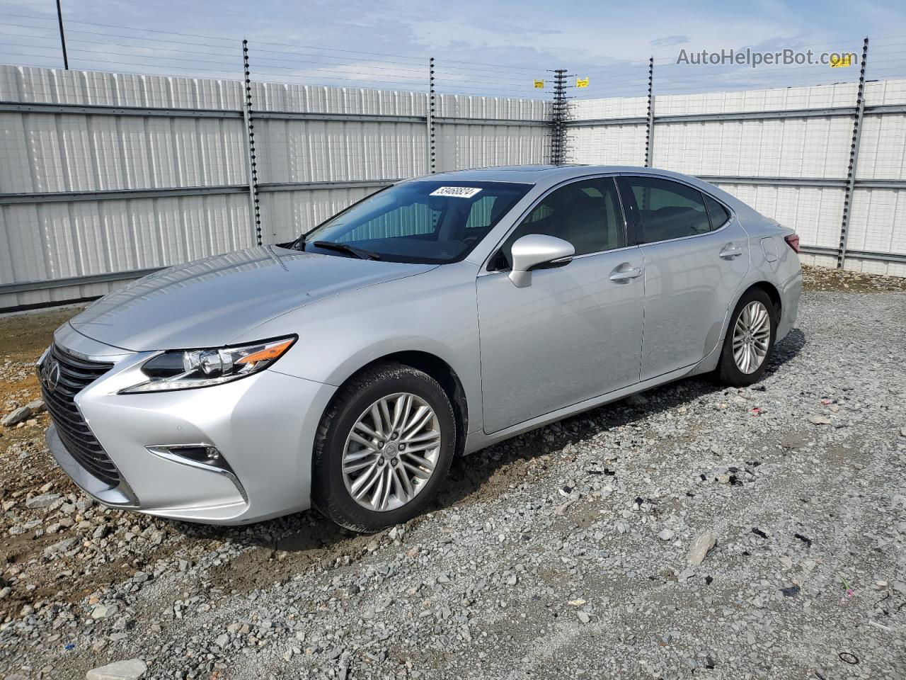 2016 Lexus Es 350 Silver vin: JTHBK1GG1G2211166