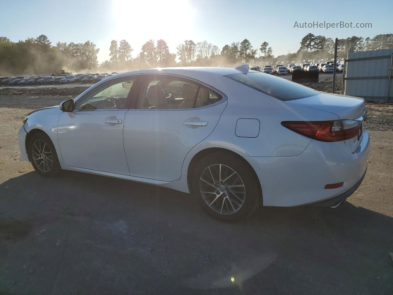 2016 Lexus Es 350 White vin: JTHBK1GG1G2226010